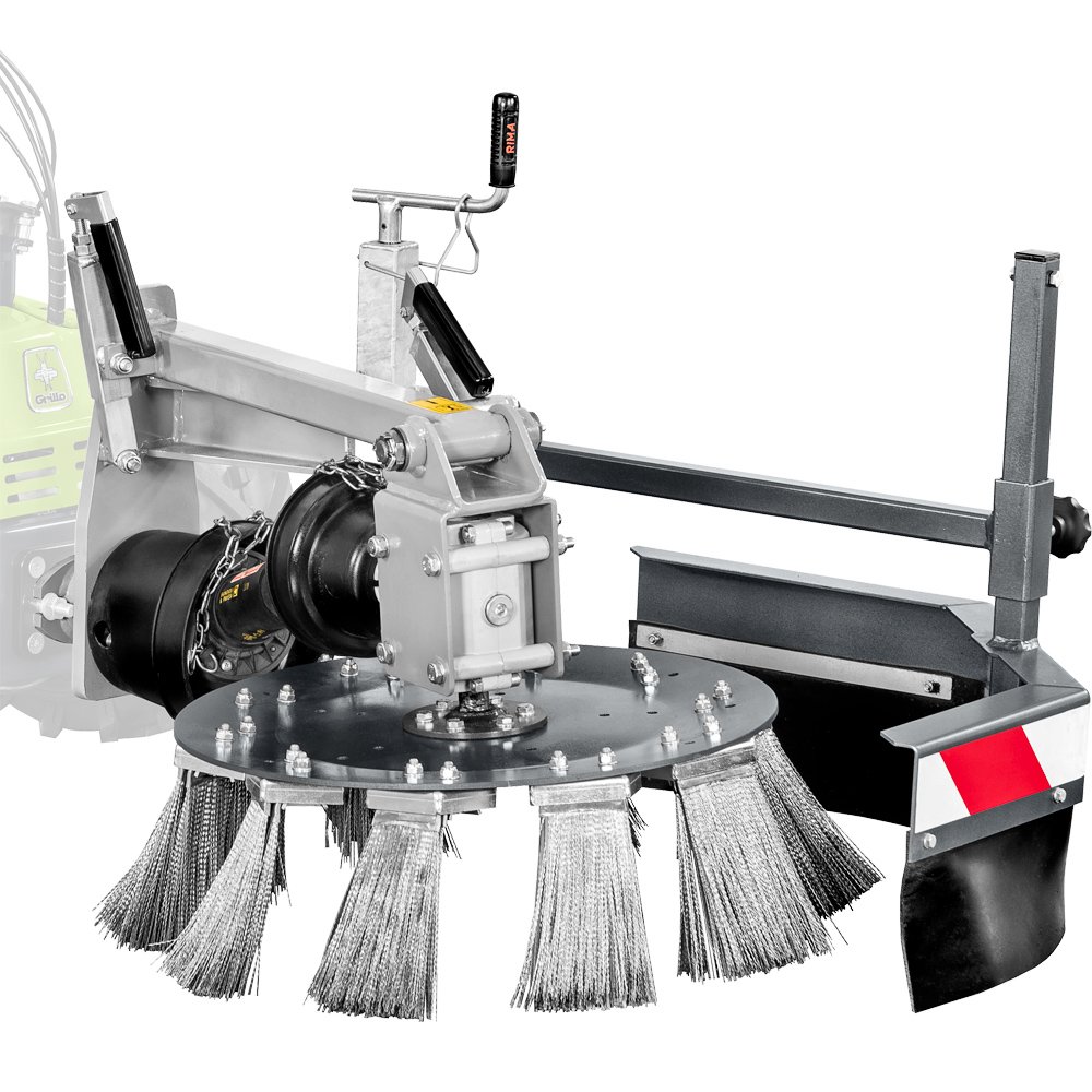 Cepillo desyerbador para motocultores – mecánico, acople tractor