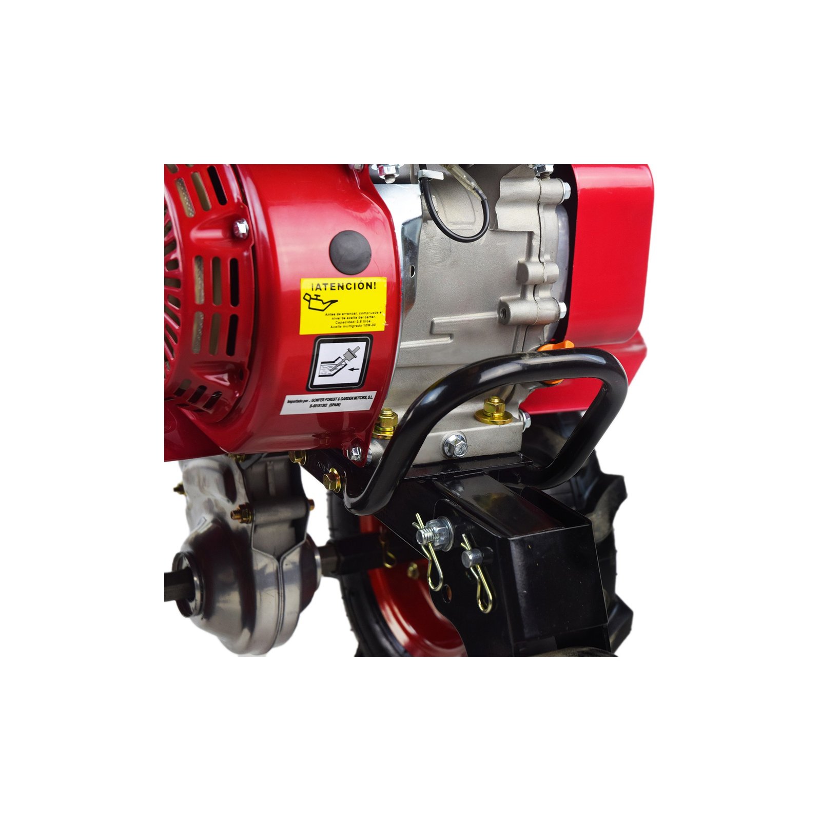 Motoazada gasolina OHV 208cc 7CV 90cm + Kit agrícola
